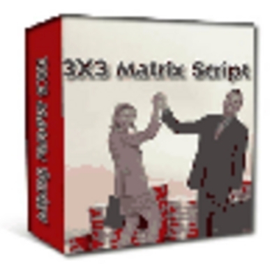 Product picture 3 x 3 Matrix Script (MRR)